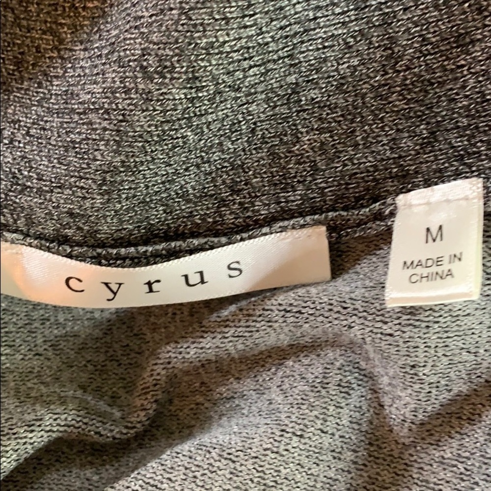 Gray Open‑Front Cardigan Comfy Minimal Understated Neutral Wardrobe Staple - Picture 7 of 8